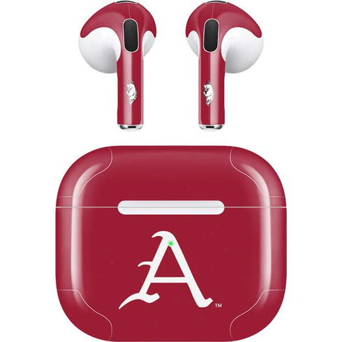 University of Arkansas-Fayetteville A Red Apple AirPods (3rd Gen 2021) Skin