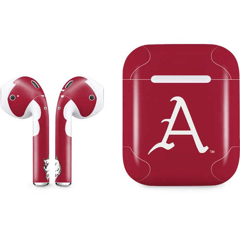University of Arkansas-Fayetteville A Red Apple AirPods Skin
