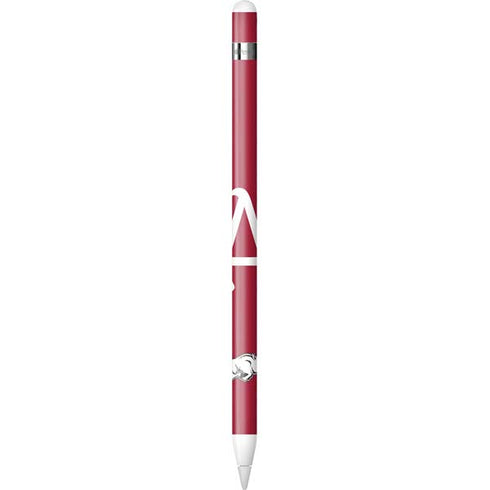 University of Arkansas-Fayetteville A Red Apple Pencil (1st Gen, 2017) Skin