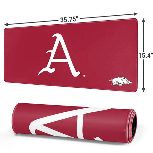 University of Arkansas-Fayetteville A Red Gaming Mouse Pad
