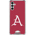 University of Arkansas-Fayetteville A Red Galaxy A13 5G Clear Case