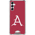 University of Arkansas-Fayetteville A Red Galaxy A14 5G Clear Case