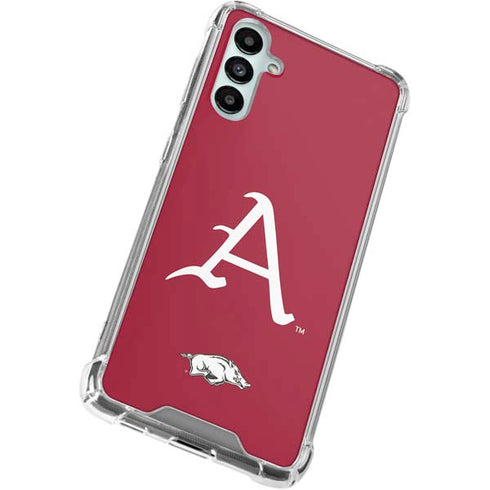University of Arkansas-Fayetteville A Red Galaxy A15 5G Clear Case
