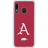 University of Arkansas-Fayetteville A Red Galaxy A20 Clear Case