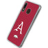 University of Arkansas-Fayetteville A Red Galaxy A20 Clear Case