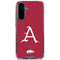University of Arkansas-Fayetteville A Red Galaxy A36 5G Clear Case