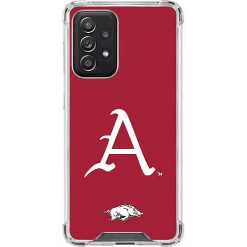 University of Arkansas-Fayetteville A Red Galaxy A52 5G Clear Case