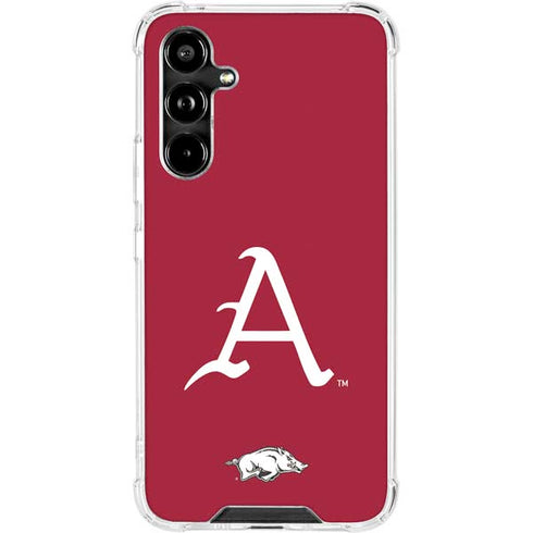 University of Arkansas-Fayetteville A Red Galaxy A54 5G Clear Case