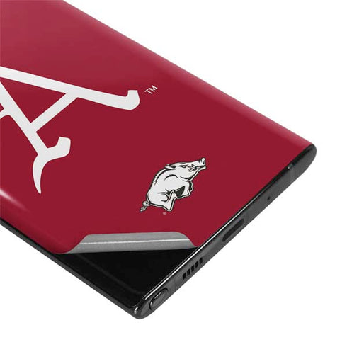 University of Arkansas-Fayetteville A Red Galaxy Note 10 Plus Skin
