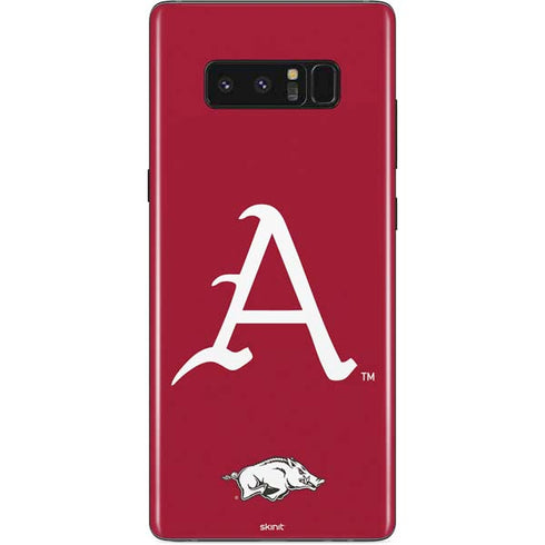 University of Arkansas-Fayetteville A Red Galaxy Note 8 Skin