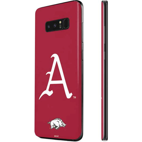 University of Arkansas-Fayetteville A Red Galaxy Note 8 Skin