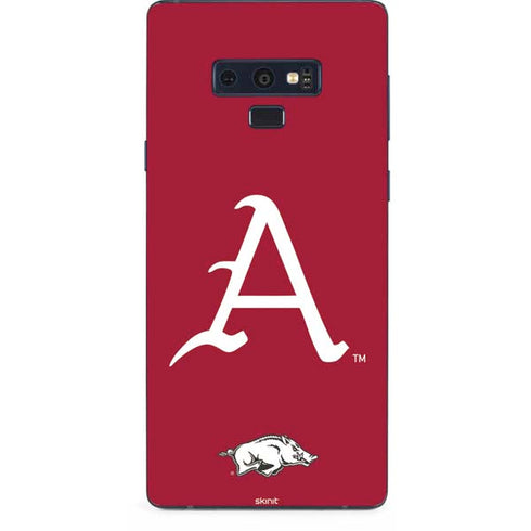 University of Arkansas-Fayetteville A Red Galaxy Note 9 Skin