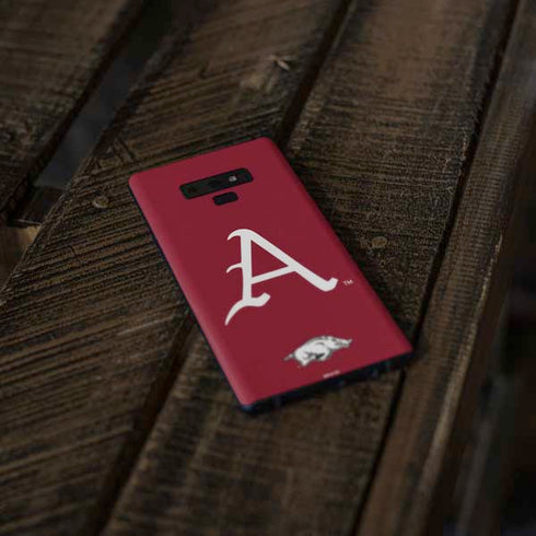 University of Arkansas-Fayetteville A Red Galaxy Note 9 Skin