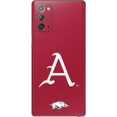University of Arkansas-Fayetteville A Red Galaxy Note20 5G Skin