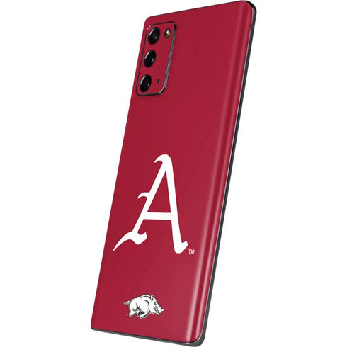 University of Arkansas-Fayetteville A Red Galaxy Note20 5G Skin