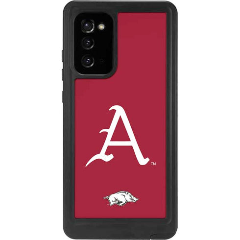 University of Arkansas-Fayetteville A Red Galaxy Note20 5G Waterproof Case