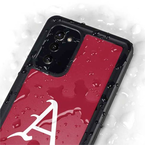 University of Arkansas-Fayetteville A Red Galaxy Note20 5G Waterproof Case