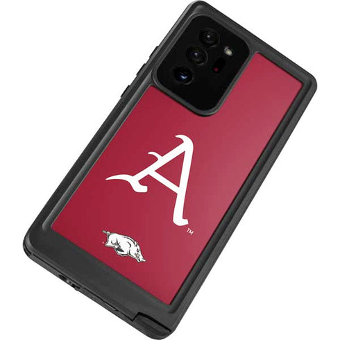 University of Arkansas-Fayetteville A Red Galaxy Note20 Ultra 5G Waterproof Case