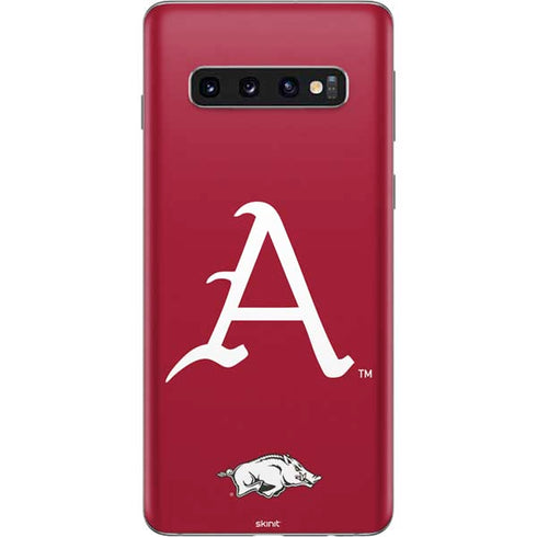 University of Arkansas-Fayetteville A Red Galaxy S10 Skin