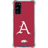 University of Arkansas-Fayetteville A Red Galaxy S20 FE Clear Case