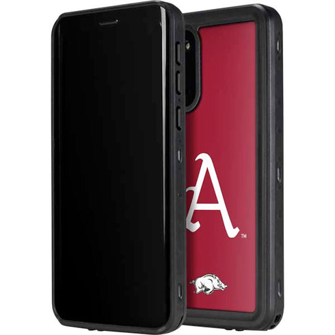 University of Arkansas-Fayetteville A Red Galaxy S20 Plus Waterproof Case