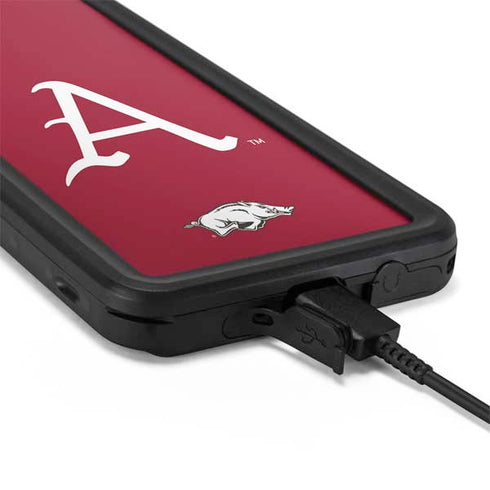 University of Arkansas-Fayetteville A Red Galaxy S20 Waterproof Case