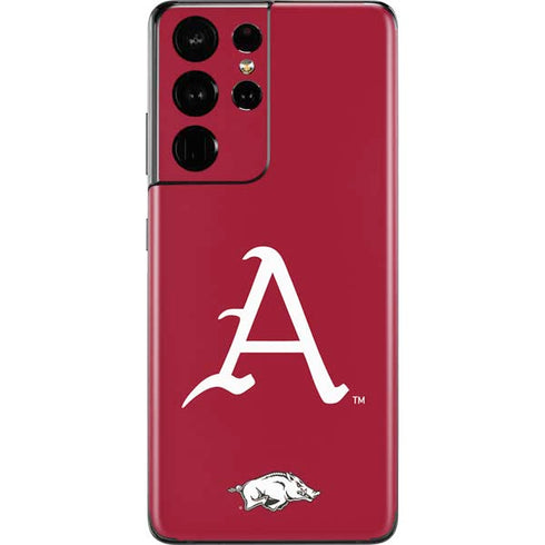 University of Arkansas-Fayetteville A Red Galaxy S21 Ultra 5G Skin