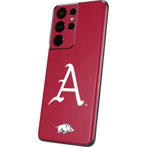 University of Arkansas-Fayetteville A Red Galaxy S21 Ultra 5G Skin