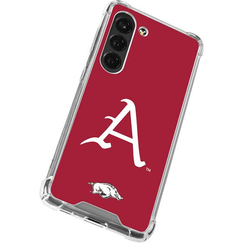 University of Arkansas-Fayetteville A Red Galaxy S23 Clear Case