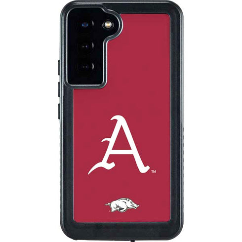University of Arkansas-Fayetteville A Red Galaxy S23 Plus Waterproof Case