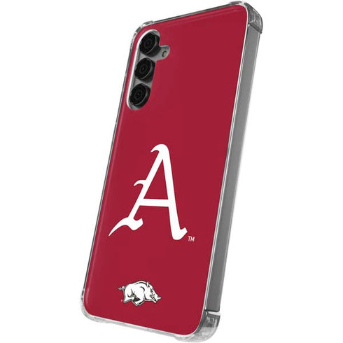 University of Arkansas-Fayetteville A Red Galaxy S24 Plus Clear Case