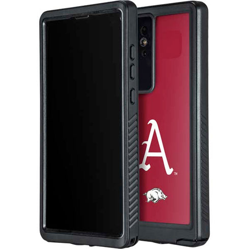 University of Arkansas-Fayetteville A Red Galaxy S24 Ultra Waterproof Case