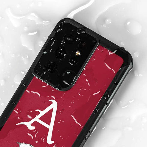University of Arkansas-Fayetteville A Red Galaxy S24 Ultra Waterproof Case