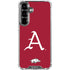 University of Arkansas-Fayetteville A Red Galaxy S26 Clear Case