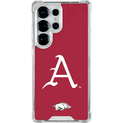 University of Arkansas-Fayetteville A Red Galaxy S26 Ultra Clear Case