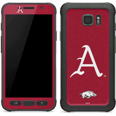 University of Arkansas-Fayetteville A Red Galaxy S7 Active Skin