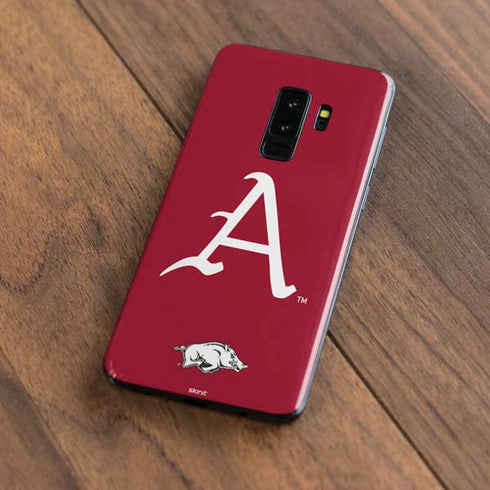 University of Arkansas-Fayetteville A Red Galaxy S9 Plus Skin