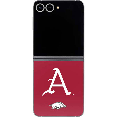 University of Arkansas-Fayetteville A Red Galaxy Z Flip6 Skin