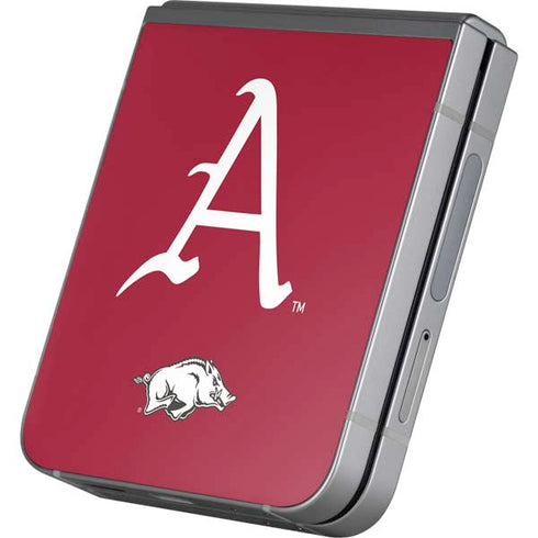 University of Arkansas-Fayetteville A Red Galaxy Z Flip6 Skin