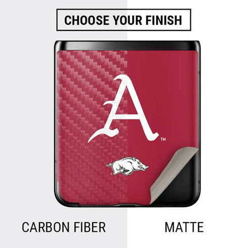 University of Arkansas-Fayetteville A Red Galaxy Z Flip Skin