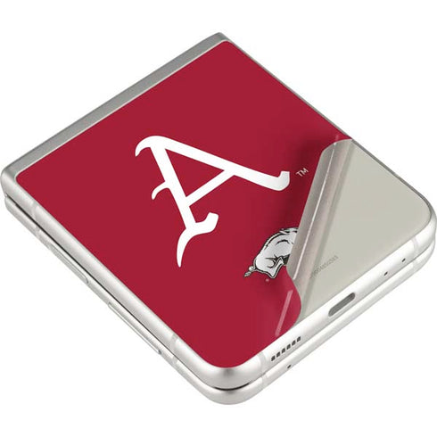 University of Arkansas-Fayetteville A Red Galaxy Z Flip3 5G Skin
