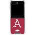 University of Arkansas-Fayetteville A Red Galaxy Z Flip5 5G Clear Case