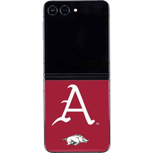 University of Arkansas-Fayetteville A Red Galaxy Z Flip5 5G Skin