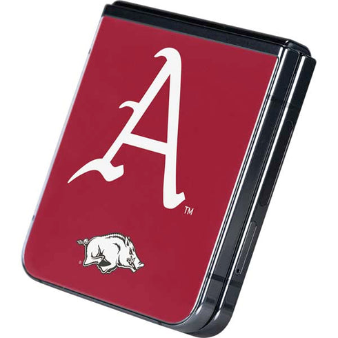 University of Arkansas-Fayetteville A Red Galaxy Z Flip5 5G Skin