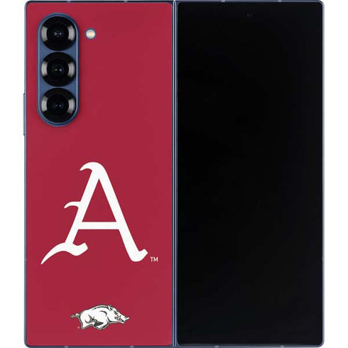 University of Arkansas-Fayetteville A Red Galaxy Z Fold6 Skin