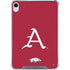 University of Arkansas-Fayetteville A Red iPad 11th Gen (2025) Clear Case