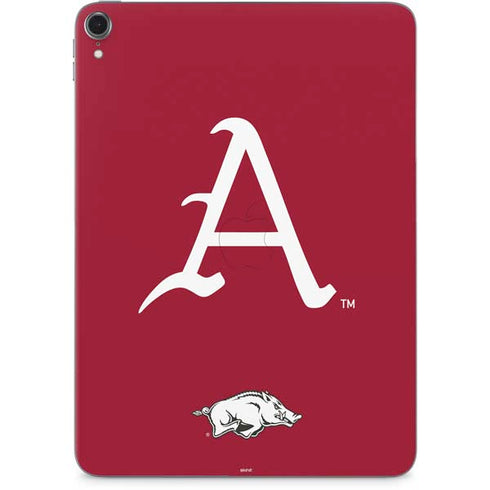University of Arkansas-Fayetteville A Red Apple iPad Pro Skin