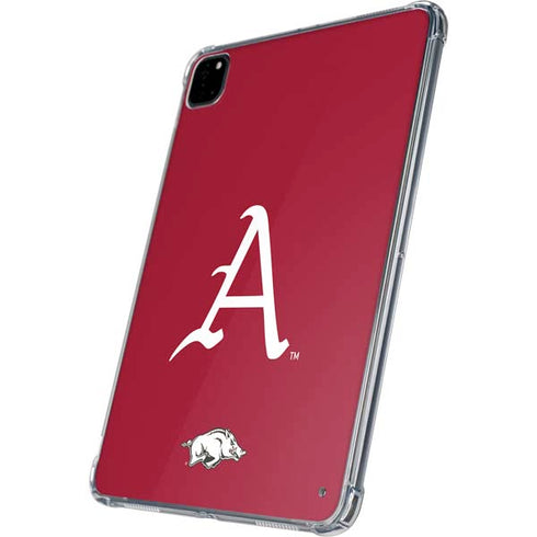 University of Arkansas-Fayetteville A Red iPad Pro 11in (2024) Clear Case