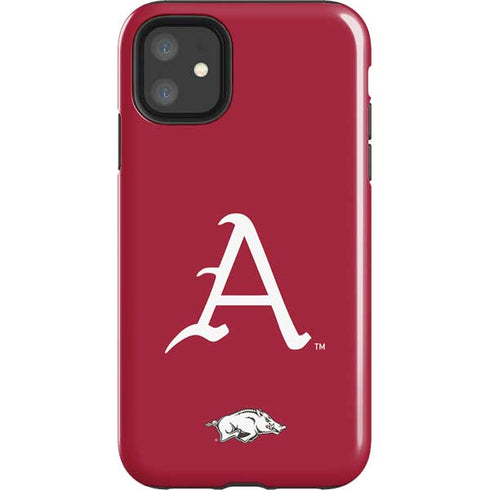 University of Arkansas-Fayetteville A Red iPhone 11 Impact Case