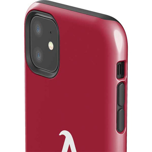 University of Arkansas-Fayetteville A Red iPhone 11 Impact Case